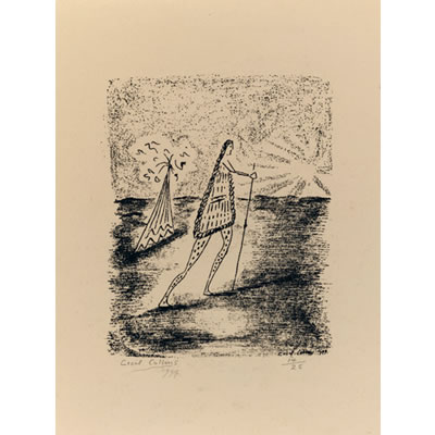 The Pilgrim 1944 - Roneo Print