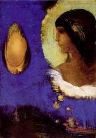 Sita, painting by Odilon Redon. From Odilon Redon 1840-1916 published by Thames & Hudson, UK
