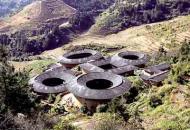 Earth buildings in China are located at Shangfan Village in east China's Fujian Province. There are 