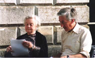 Kathleen Raine with dear friend John Lane. Photograph: Resurgence Archive