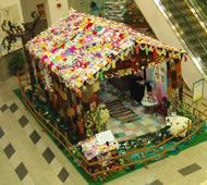 The Gingerbread House in a shopping centre in Thailand. Photograph: Courtesy Alison Murray
