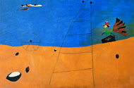 Landscape by Joan Miró. Photo: Peter Schubli, Basal. © Successió Miró/ADAGP and DACS