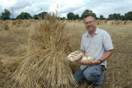 John Letts with his real bread
