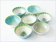 Small Tree bowls by Katrin Moye