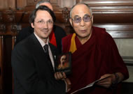 Leon Stuparich and Dalai Lama
