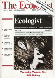Cover of Ecologist issue 1990-07