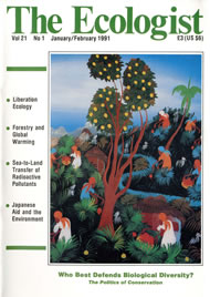 Cover of Ecologist issue 1991-01