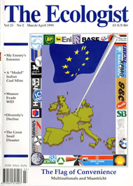 Cover of Ecologist issue 1993-03