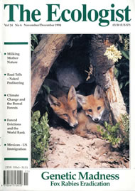 Cover of Ecologist issue 1994-11