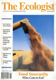 Cover of Ecologist issue 1996-11