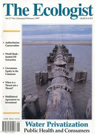 Cover of Ecologist issue 1997-01