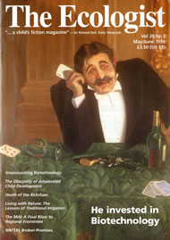Cover of Ecologist issue 1998-05